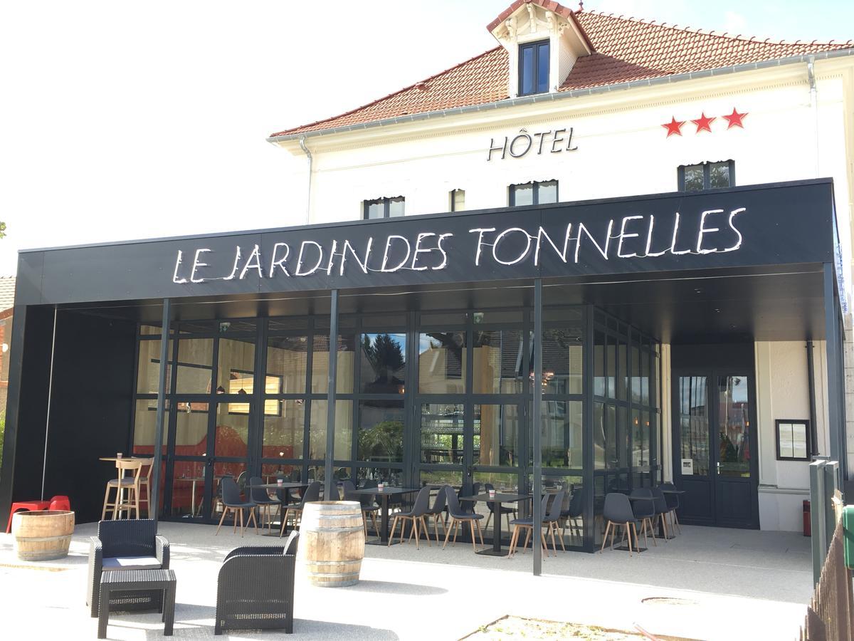 Hotel Les Tonnelles Bar-sur-Seine Exterior foto
